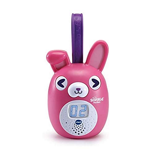 VTech StoriKid Pocket Rose - Caja de Historias portátil para niños de 3 a 8 años - Versión FR