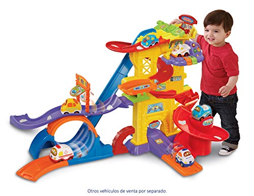 VTech - Superpista Looping TutTut Bólidos, Playset interactivo con diferentes tramos, pistas y giros 360º, incluye el coche de Bruno fórmula 1 (80-156922) , color/modelo surtido