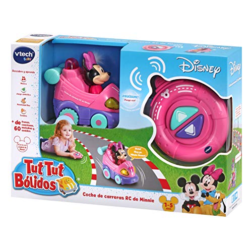 VTech- TTB Coche de carreras Rc. Minnie (3480-514722)