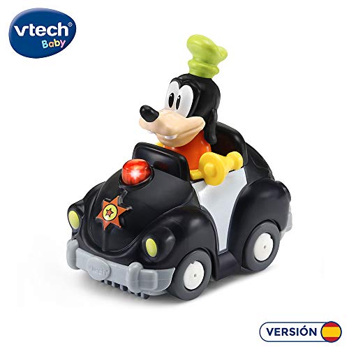 VTech Tut Bólido Disney, Multicolor (TTB Coche de Policía de Goofy.)