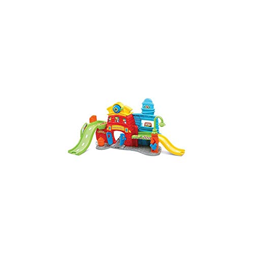 VTECH- TutTut Bólidos Disney Estación de Bomberos de Mickey playset interactivo con música y voces reales de los personajes, Color (3480-511622) , color/modelo surtido