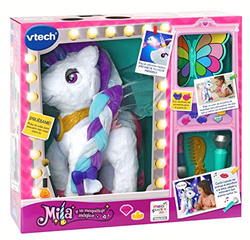 Vtech - Unicornio para Aprender a Maquillar Mientras Descubre Los Colores, Multicolor (80-182522) , color/modelo surtido