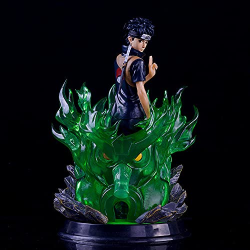 WANGCH Uchiha Shisui/Shushen of Shisui/Naruto Figura en Caja/PVC Modelo de Personaje de Anime Juguete/Decoración Coleccionable Modelo Regalo de cumpleaños Estatua 9.85in