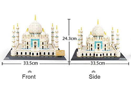 WANGE Taj Mahal de Agra. Modelo de Arquitectura para armar con Bloques de construcción