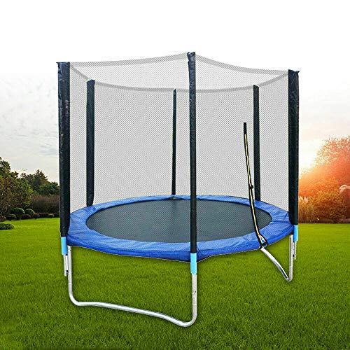 Wangkangyi Cama elástica de jardín de 183 cm de diámetro, para niños, para fitness, con red de seguridad, accesorios de hasta 300 kg, para deportes al aire libre