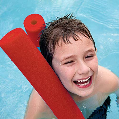 WANGQ Churros para Piscina, Tubo Flotador, Fideos para Piscina Flotadores Fideos para Nadar Diversión Flexible Piscina Espuma Agua Fideos Huecos para Niños Y Adultos, 60 Pulgadas