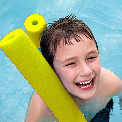 WANGQ Churros para Piscina, Tubo Flotador, Fideos para Piscina Flotadores Fideos para Nadar Diversión Flexible Piscina Espuma Agua Fideos Huecos para Niños Y Adultos, 60 Pulgadas