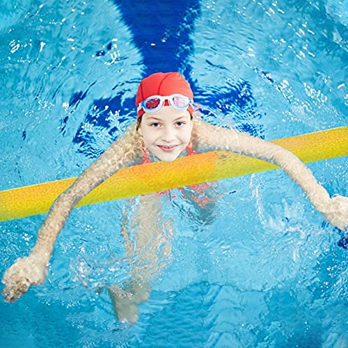 WANGQ Churros para Piscina, Tubo Flotador, Fideos para Piscina Flotadores Fideos para Nadar Diversión Flexible Piscina Espuma Agua Fideos Huecos para Niños Y Adultos, 60 Pulgadas