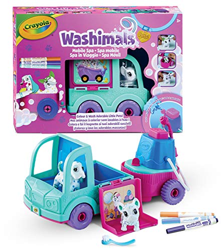 Washimals - SPA Camión con 2 Mascotas - CRAYOLA