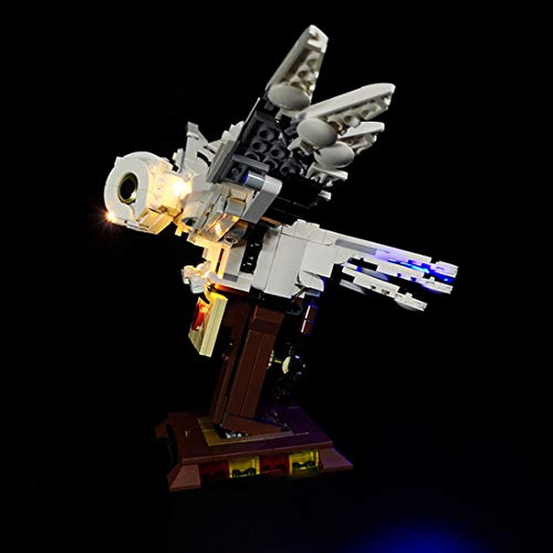 WEEGO Kit de iluminación LED para Lego Harry Potter Hedwig, Juego de luces compatible con Lego 75979 Bloques de Construcción- Solo luz LED