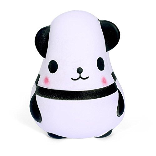 WeYingLe Squishy Panda Jumbo Juguete Blando Perfumado con Crema Juguete para niños y Adultos Bonito Juguete antiestrés Panda Grande (Blanco) (Blanco)