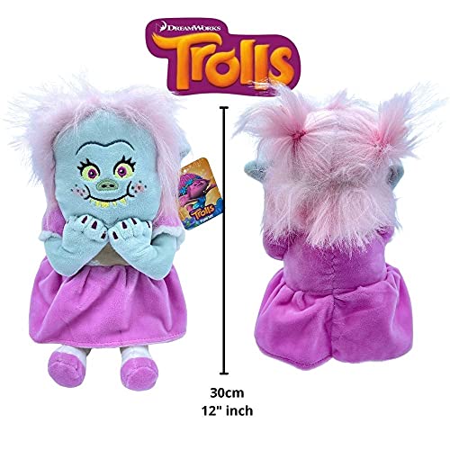 WHL Peluche Gristle, Bridget y La Chef - 28-32 cm (11"-13"), Bergens, DreamWorks (BERGEN BRIDGET 30 CM (12"))