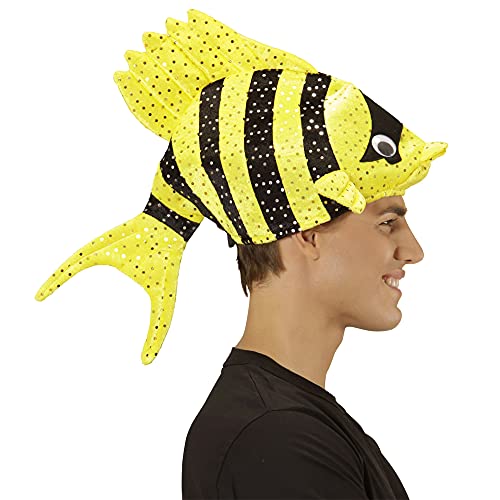 WIDMANN 01091 ? Pescado Tropical Sombrero, Amarillo, De Talla única