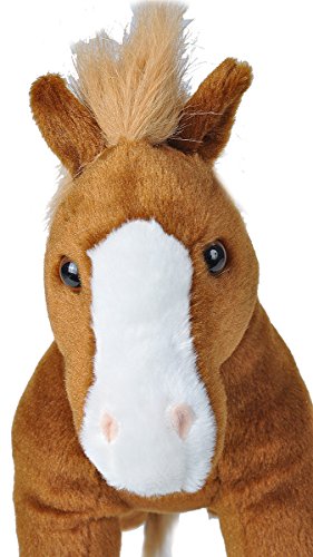 Wild Republic - Caballo de peluche Cuddlekins, 30 cm, color marrón (16994)