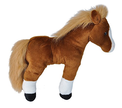 Wild Republic - Caballo de peluche Cuddlekins, 30 cm, color marrón (16994)