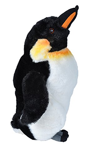 Wild Republic Cuddlekins, Pingüino Emperador, Animales de Peluche, Regalo Recién Nacido, Peluches para Niños, Juguete de Peluche, Peluches para Niñas, Relleno Elaborado con Botellas Recicladas