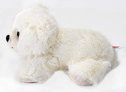 Wild Republic Hug'ems Plush, Polar Bear Baby Cuddly Soft Toy, 18 cm Oso Peluche para bebé, Color (16246)