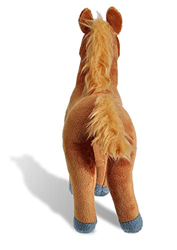 Wild Republic - Mini caballo de Peluche Cuddlekins, 20 cm, color marrón (13595)