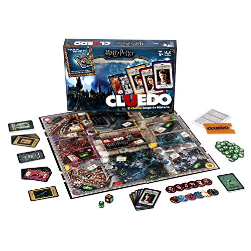 Winning Moves Cluedo Harry Potter 40X26-+9 Años, multicolor, Sin tañosllaños (ELEVEN FORCE 82288)