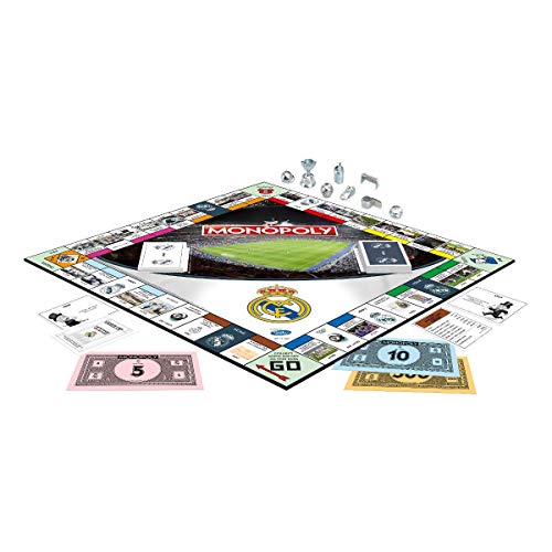 Winning Moves Juego de mesa Monopoly del Real Madrid , color/modelo surtido