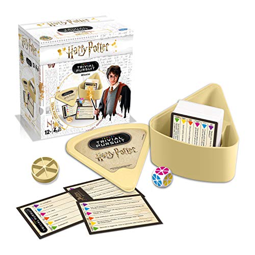 Winning Moves Juego de Viajo-Rivial Pursuit Harry Potter Bite Size, 037877