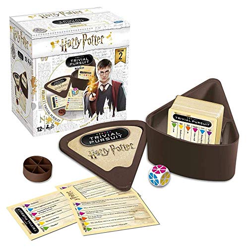 Winning Moves - Trivial Pursuit Harry Potter Vol. 2 | Juego de preguntas | Idioma: Inglés