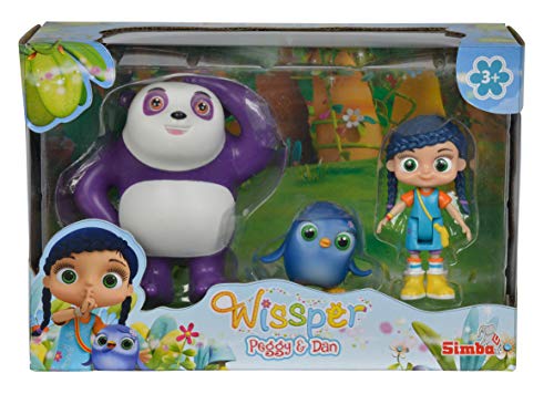 Wissper - Set de 3 Figuras, Peggy y Dan (Simba 9358416)