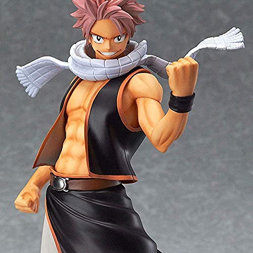 WMYATING Realista y Divertido Anime Figure Fairy Tail Naz Doragnir Edición Premium Figura Boxed Modelo Modelo Estatua Muñeca Escultura Altura 23 cm