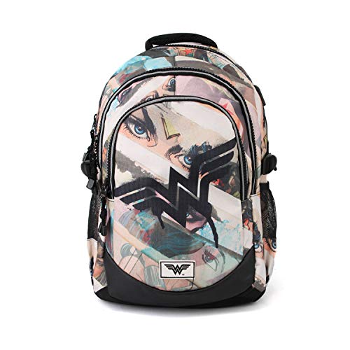 Wonder Woman KM-37572 2018 Mochila Infantil, 40 cm, Multicolor