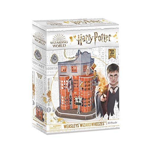 World Brands Tienda de Articulos de Broma Weasley's de Harry Potter, Cubic Fun, puzle, rompecabezas, maquetas para montar, puzzles 3D, kit de construcción, multicolor DS1007H