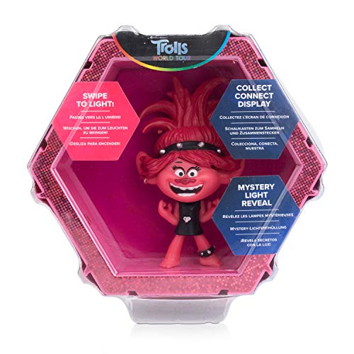 WOW! STUFF-Trolls World Tour-Rock Poppy Guau Figuras coleccionables PODS (TRL-1019-02)