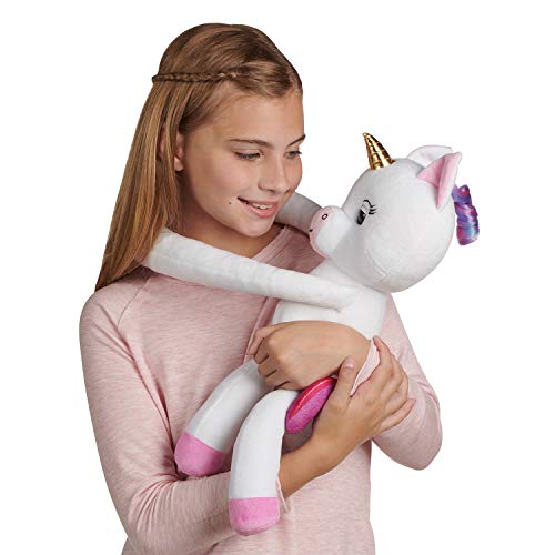 Wow Wee Fingerling Hugs - Peluche Interactivo Unicornio, Color Blanco