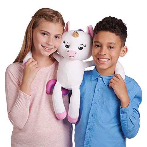 Wow Wee Fingerling Hugs - Peluche Interactivo Unicornio, Color Blanco