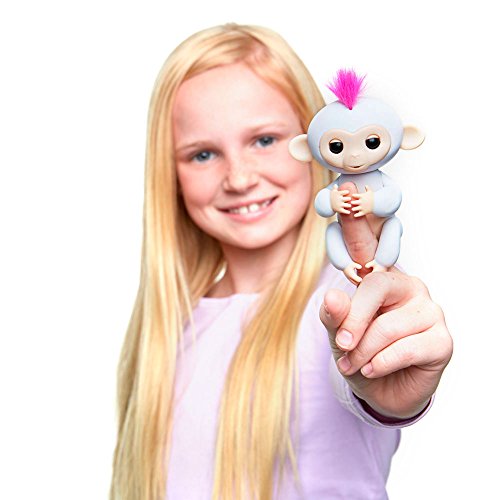 WowWee - Fingerlings Interactivo bebé mono, Blanco (3702) , color/modelo surtido