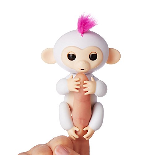 WowWee - Fingerlings Interactivo bebé mono, Blanco (3702) , color/modelo surtido