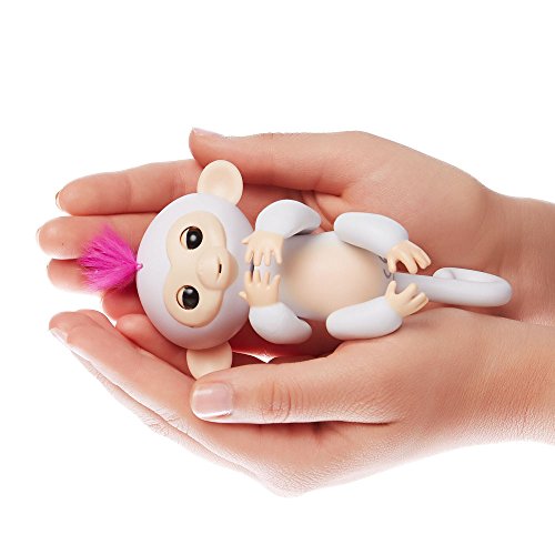 WowWee - Fingerlings Interactivo bebé mono, Blanco (3702) , color/modelo surtido