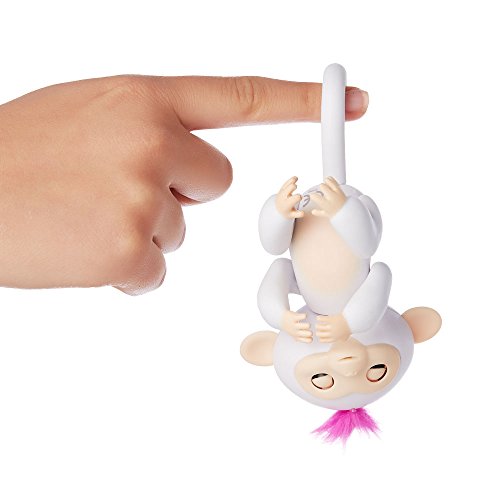 WowWee - Fingerlings Interactivo bebé mono, Blanco (3702) , color/modelo surtido