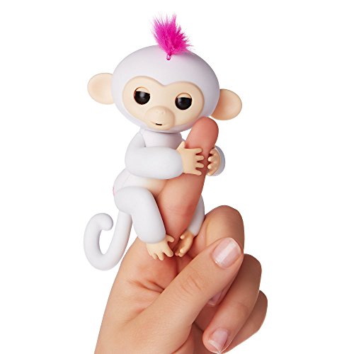 WowWee - Fingerlings Interactivo bebé mono, Blanco (3702) , color/modelo surtido