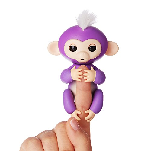 WowWee - Fingerlings Interactivo bebé mono, Púrpura (3704) , color/modelo surtido