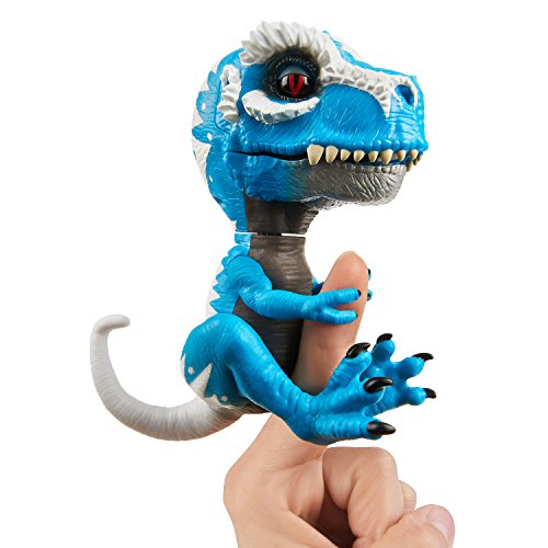 WowWee- Ironjaw Fingerlings T-Rex, Color azul (3785) , color/modelo surtido