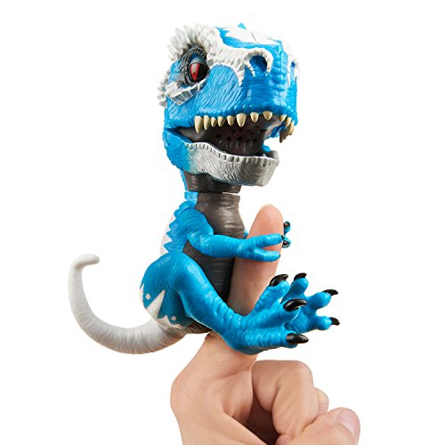 WowWee- Ironjaw Fingerlings T-Rex, Color azul (3785) , color/modelo surtido