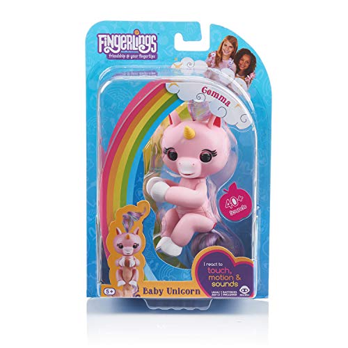 WowWee - Unicornio Gemma, color rosa mate , color/modelo surtido