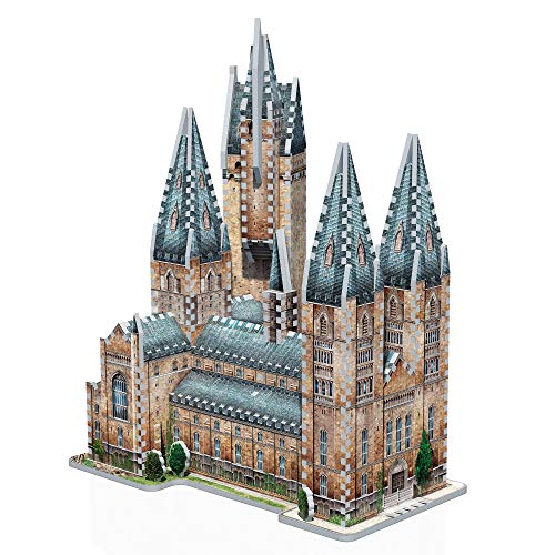 Wrebbit 3D-La Torre de la Astronomía de Hogwarts Harry Potter Puzzle 3D, Multicolor (W3D-2015)