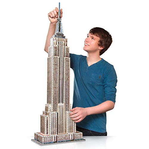 Wrebbit-el Empire State Puzzle 3D, Multicolor (W3D-2007)