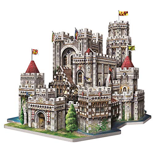 Wrebbit - Puzzle en 3D de Camelot del Rey Arturo (865 Piezas)