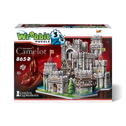 Wrebbit - Puzzle en 3D de Camelot del Rey Arturo (865 Piezas)