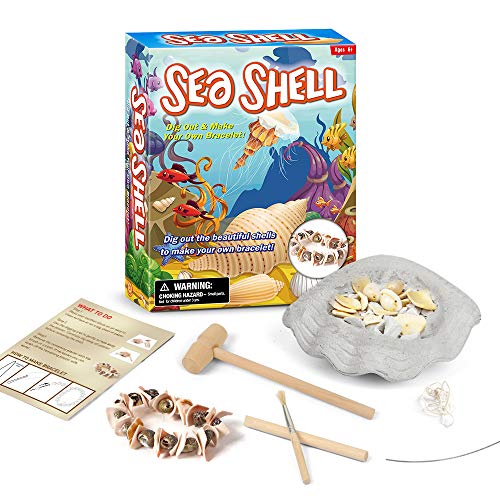 WULAU National Geographic Archeology Kit Marine Model, Gemstone Digging Kits Toys for Boys and Girls, Lost City Great Science Excavation Kits for Kids