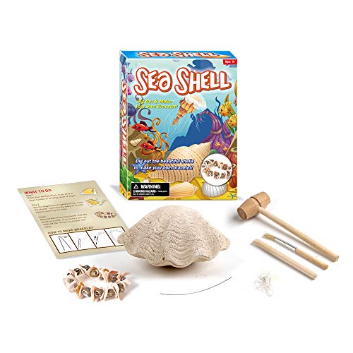 WULAU National Geographic Archeology Kit Marine Model, Gemstone Digging Kits Toys for Boys and Girls, Lost City Great Science Excavation Kits for Kids