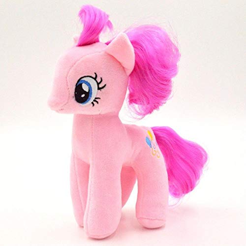 wwwl Juguete de peluche 19 cm cuteHorse muñeca de felpa para ponis, juguetes de caballo para niños cumpleaños 3