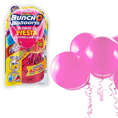 X-Shot - Globos de Fiesta Autosellantes Pack 24 globos Buncho Balloons (71888) , color/modelo surtido